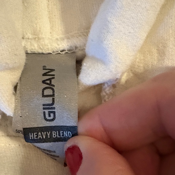 White Graphic Hoodie - Picture 4 of 6